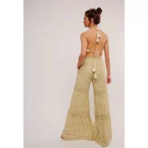 Free People - Emmaline Tiered Pull-On Pants NWT sold out online - Picture 3 of 9
